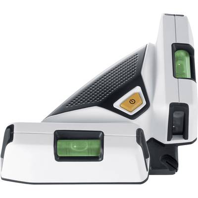 A modern, portable electrical device with a green display and yellow button, possibly an electronic measuring instrument.