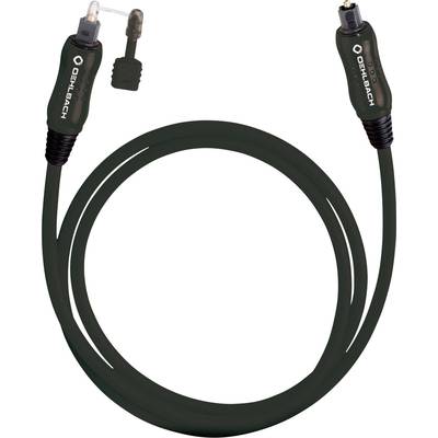 Oehlbach Toslink Digital Audio Cable [1x Toslink plug (ODT) - 1x Toslink plug (ODT)] 15.00 m Black 