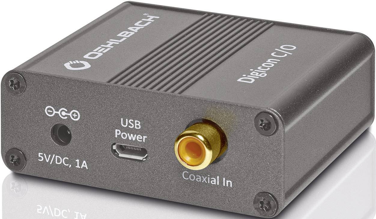 Oehlbach Audio/phono Converter Digicon C/O [RCA Digital - Toslink]