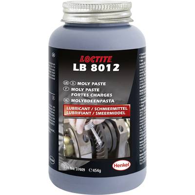 A tin of Lubricant 'Loctite LB 8012' lubricant/molybdenum paste. Capacity: 454g. Manufacturer: Henkel.