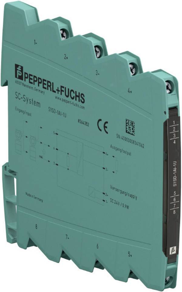 Pepperl+Fuchs S1SD-1AI-1U S1SD-1AI-1U Transmitter feeder unit 1 pc(s)