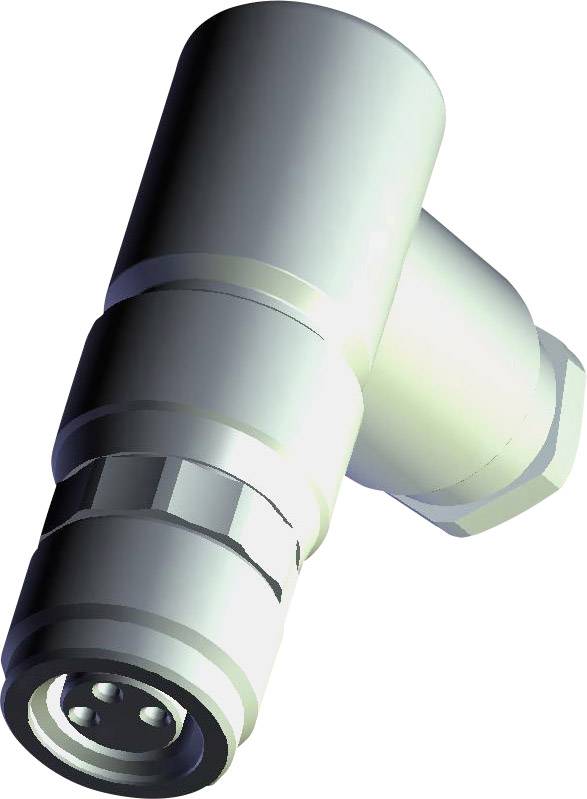 TE Connectivity T4112001041-000 Sensor/actuator connector M12 Socket, right angle No. of pins (RJ): 4 1 pc(s)