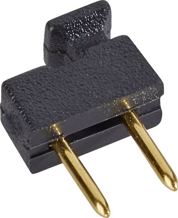TRU COMPONENTS 161-10-00-0-TC 161-10-00-0-TC Shorting jumper Contact spacing: 2.54 mm Pins per row:2 Content: 1 pc(s)