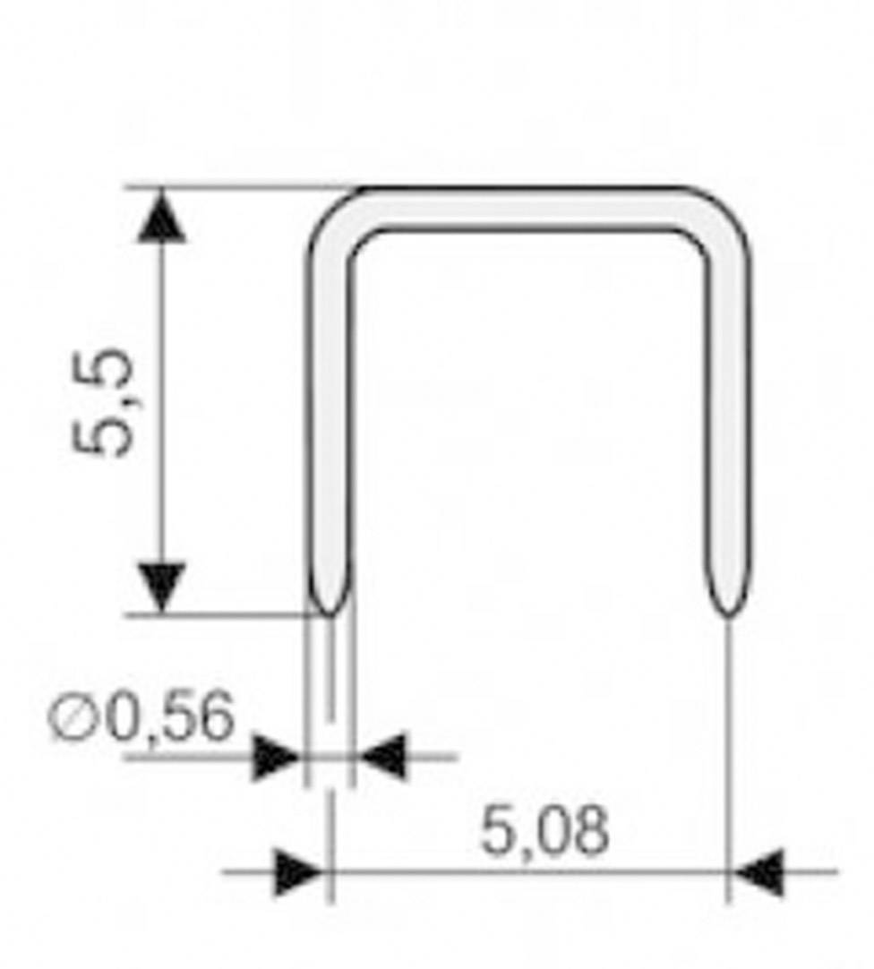 W & P Products 166-20-10-0 166-20-10-0 Shorting jumper Contact spacing: 5.08 mm Pins per row:2 Content: 1 pc(s)-1
