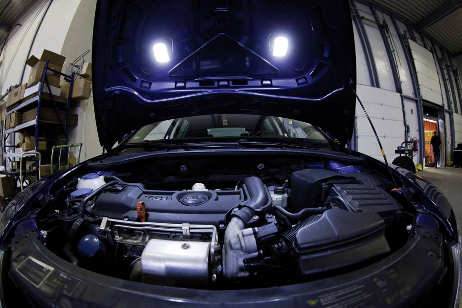 Kunzer PL-1001 LED (monochrome) Flat light rechargeable-3