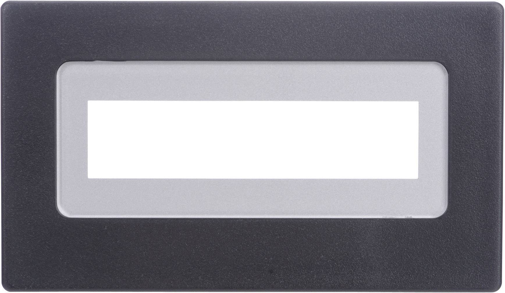 H-Tronic FR 216 Face frame Black Compatible with: LCD 16 x 2 (W x H x D) 91 x 53 x 20 mm Plastic