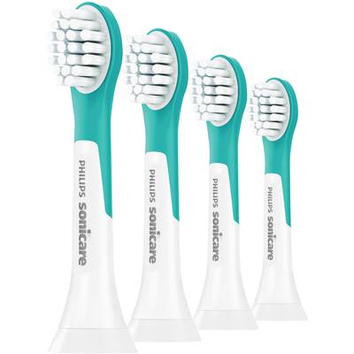 Philips Sonicare Sonicare for Kids 4+ Electric toothbrush brush attachments 4 pc(s) Light green, White