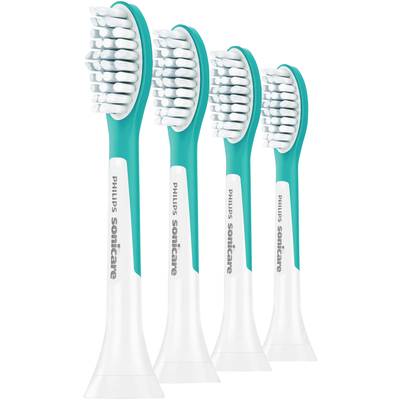 Philips Sonicare Sonicare for Kids 7+ Electric toothbrush brush attachments 4 pc(s) Light green, White