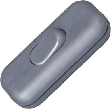 Kopp 191320086 Pull switch + strain relief Silver 1 x Off/On 2 A   1 pc(s)