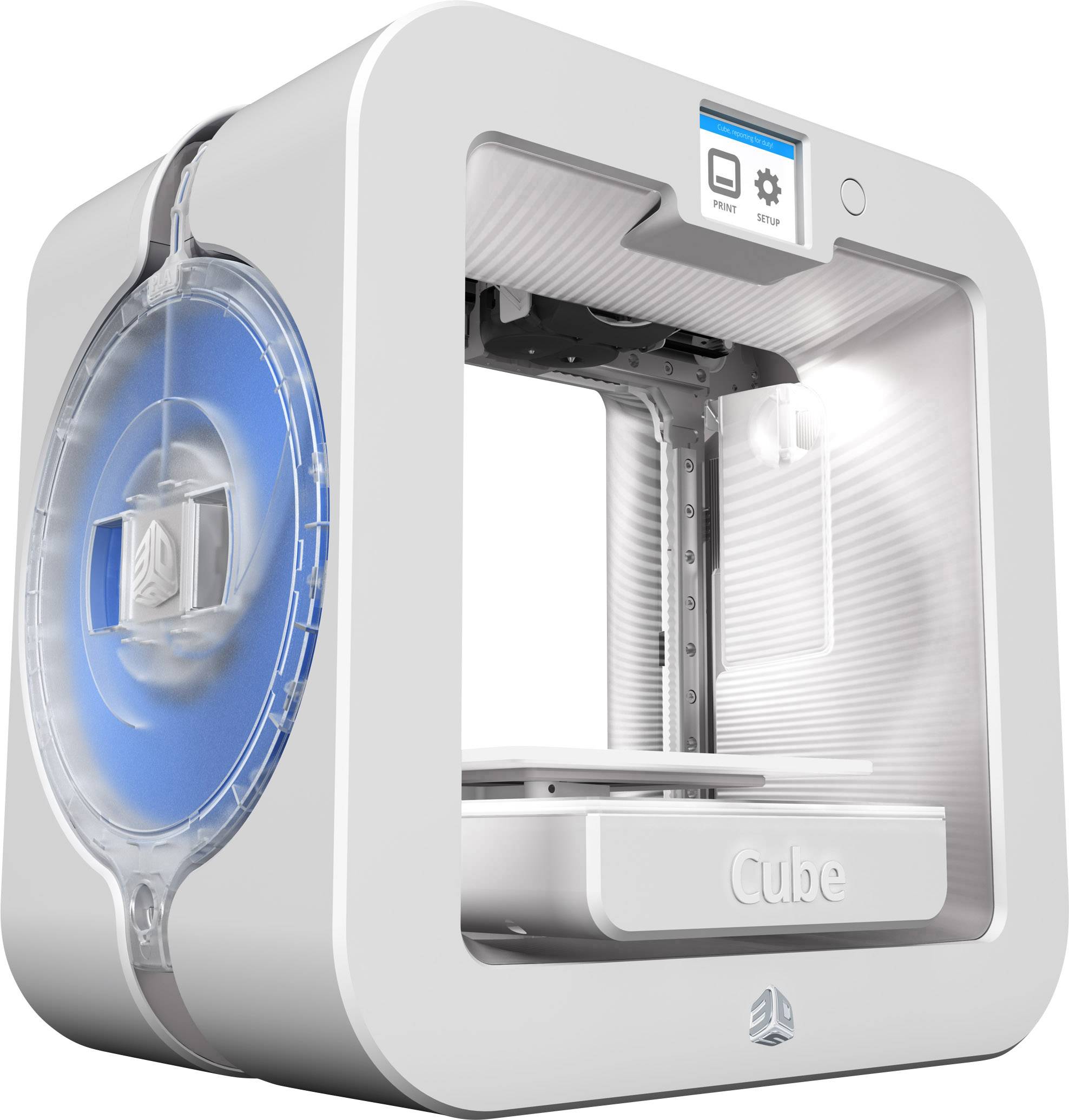 3d systems cube3 white 3d printer conrad