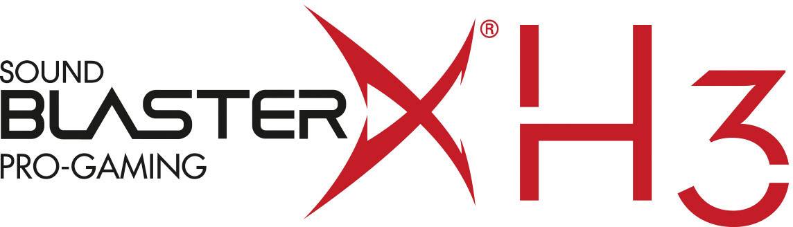 Symbol image for Sound BlasterX H3 Over-ear headset Corded (1075100) Stereo Black, Red Microphone noise cancelling, Noise cancelling Gami
