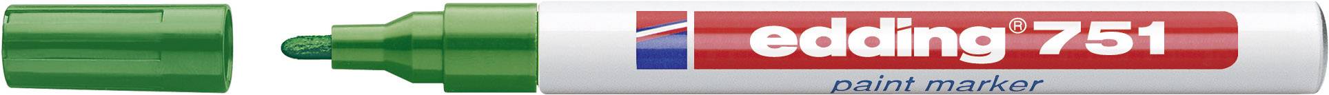 Edding 751 paint marker 4-751004 Paint marker Green 1 mm, 2 mm