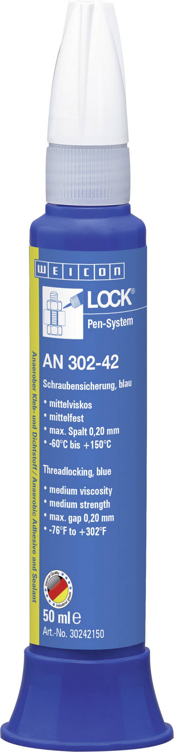 WEICON LOCK® AN 302-42 10017874 Screw locking varnish Strength: medium 50 ml