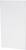 White, rectangular metal plate with rounded corners, possibly a door or cover, against a neutral background.
