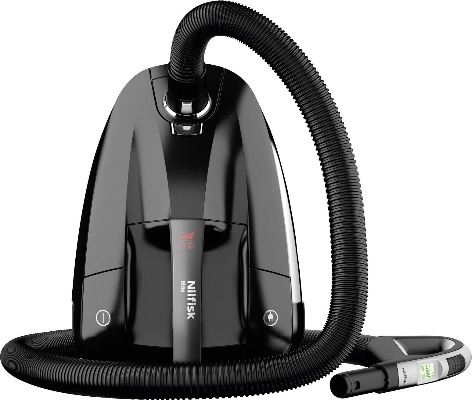 Bagged Vacuum Cleaner Nilfisk Elite P Superior EEC E Black (metallic ...