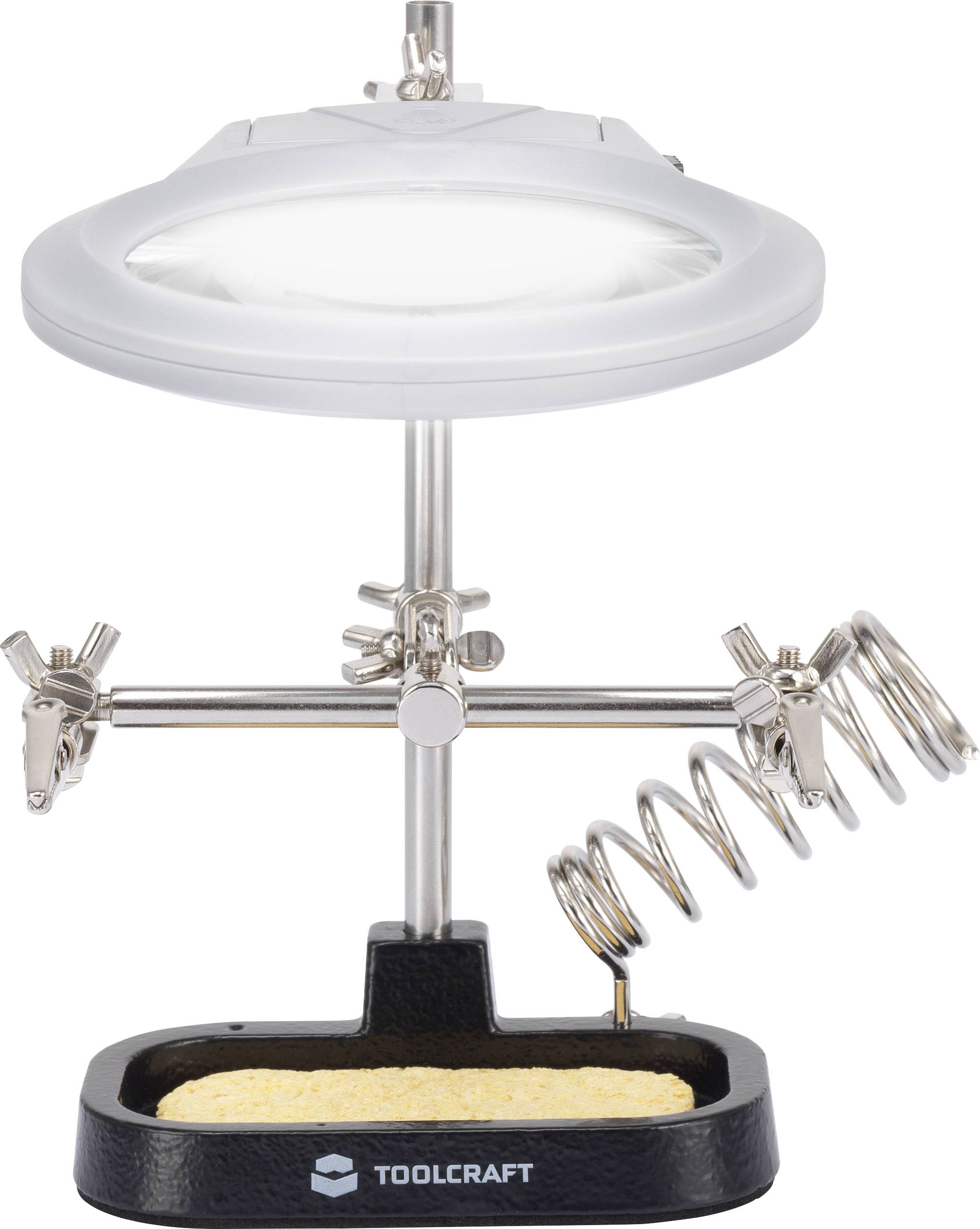 TOOLCRAFT ZD-10MB Third Hand (L x W x H) 210 x 265 x 190 mm