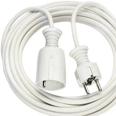 Image of Brennenstuhl 1168444 Current Cable extension White 5.00 m H05VV-F 3G 1,5 mm²