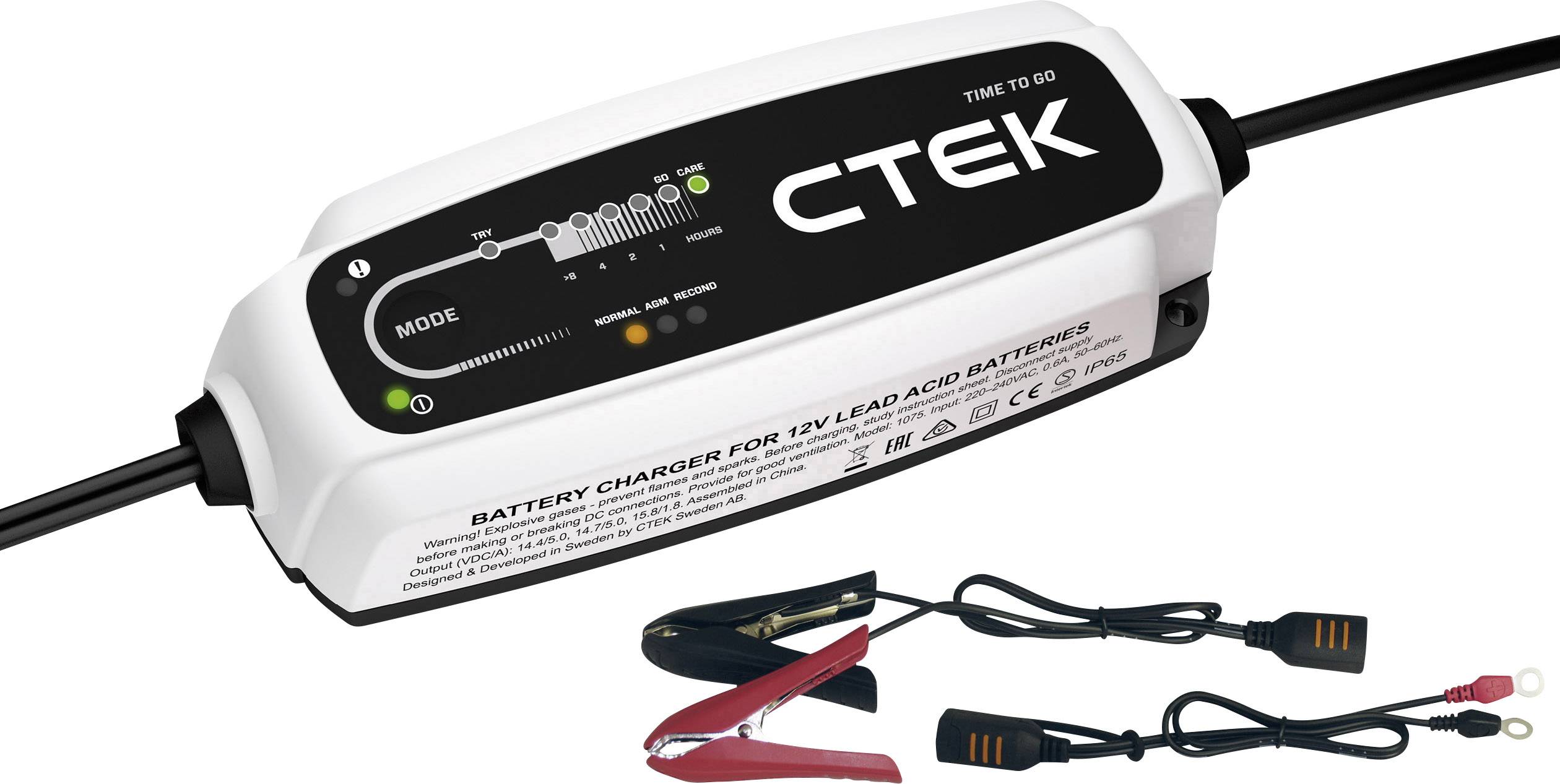 Caricabatterie CTEK CT5 Powersport, 12 Volt, 2,3 Ah 