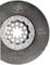 Metal circular saw blade, brand 'Starlock', suitable for metalworking, with serrated edge and distinctive mounting holes.