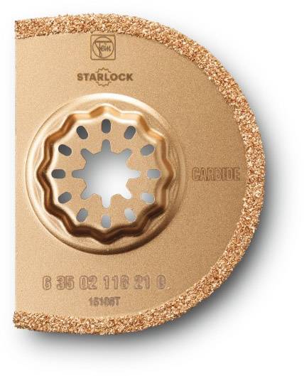 Fein 63502118210 HM Carbide metal Semicircle blade 2.2 mm 75 mm 1 pc(s)