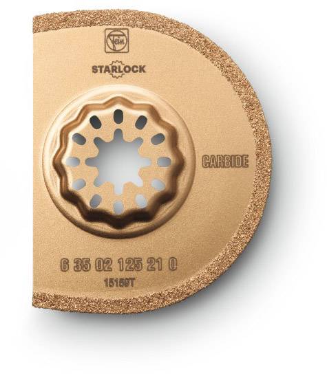 Fein 63502125210 Carbide metal Semicircle blade 1.2 mm 75 mm 1 pc(s)