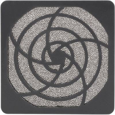 Abstract black artwork on a square background, composed of intertwined lines in a geometric pattern.