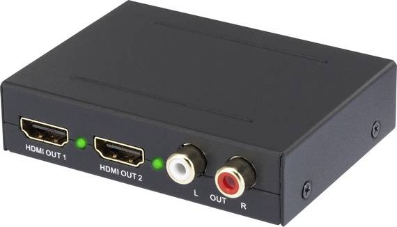 SpeaKa Professional Audio/phono Extractor SP-AE-HDCT-2P [HDMI - HDMI, RCA, Toslink] 1920 x 1080 Pixel