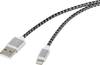 Renkforce Apple Lightning "Bling Bling" connection cable for Apple iPod/iPad/iPhone 1m