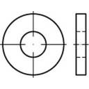 Washer 5.3 mm 15 mm Stainless steel A2 100 pc(s) TOOLCRAFT 1067782