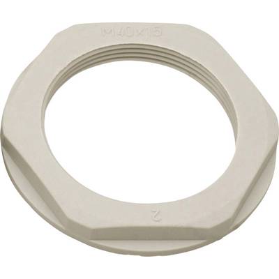 Helukabel 97817 KMK-PA Locknut with flange  M16   Polyamide Grey-white (RAL 7035) 1 pc(s)