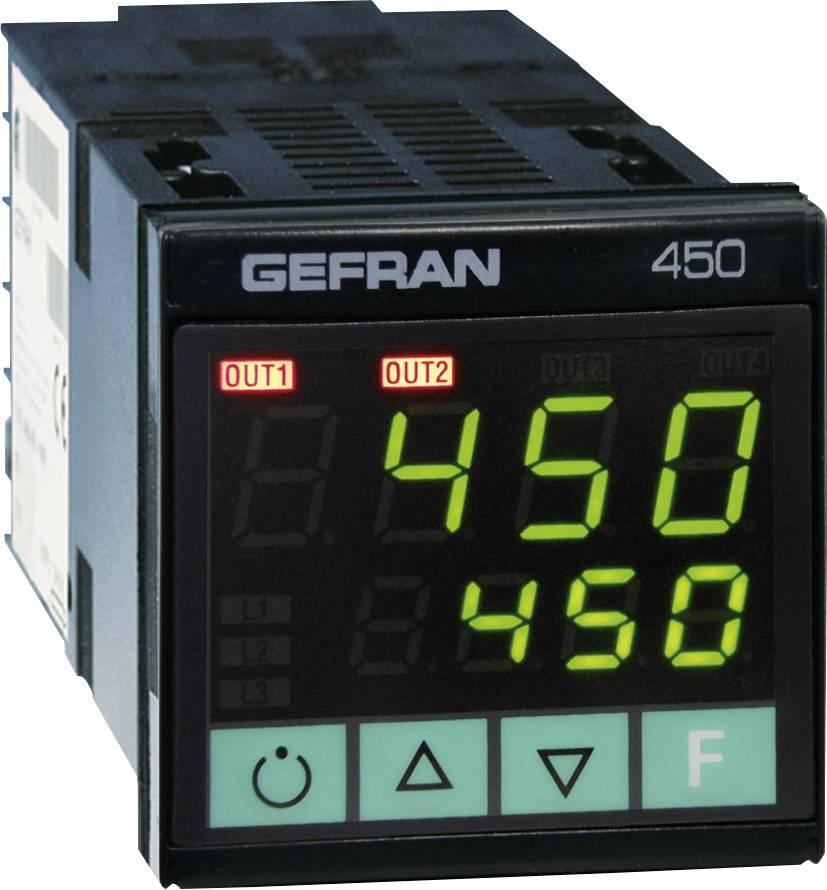 Gefran 450 R R 1 Temperature Controller J K R S T B E N Pt100 0 Up To 600 C 5 A Relay W X H 48 Mm X 48 Mm Conrad Com