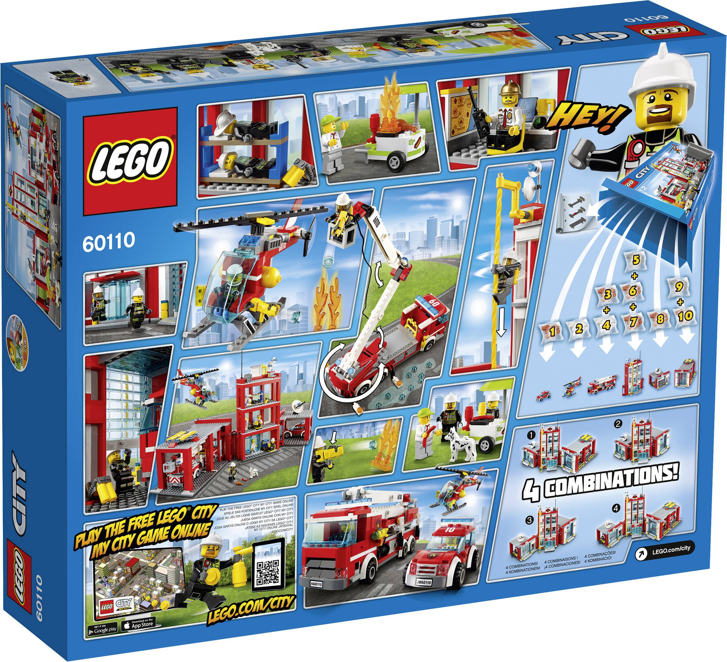 Lego City Large Fire Station Conrad Com Lego City Large Fire Station Conrad Com