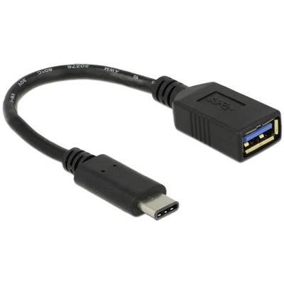 Delock USB 3.2 1st Gen (USB 3.0) Adapter [1x USB-C® plug - 1x USB 3.2 1st Gen port A (USB 3.0)] 65634 