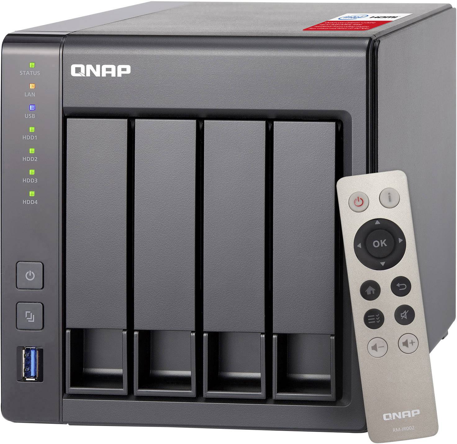 QNAP TS-451+-2G TS-451+-2G NAS server casing 4 Bay