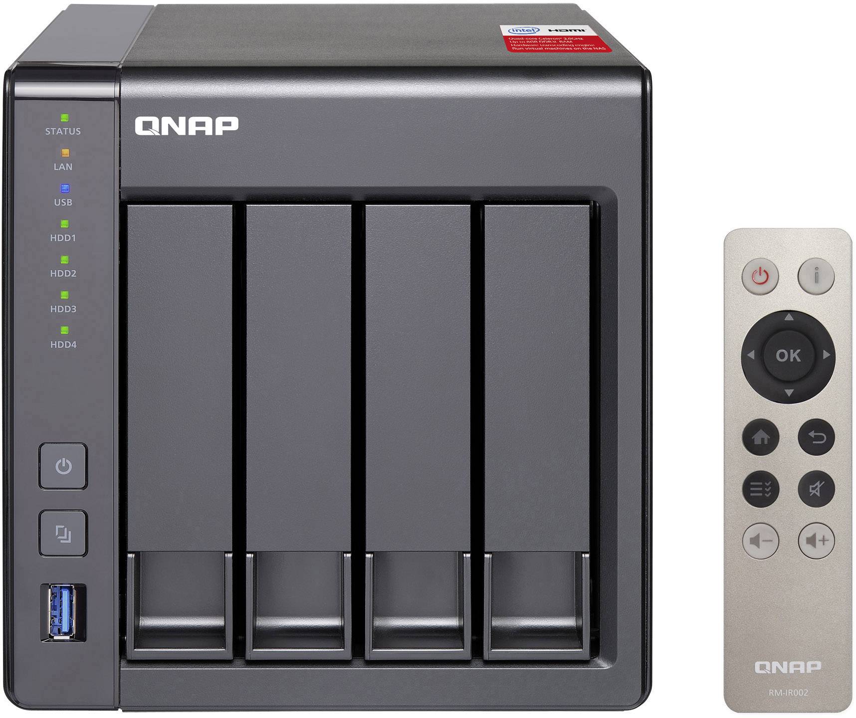 QNAP TS-451+ NAS server casing 4 Bay TS-451+-2G-1