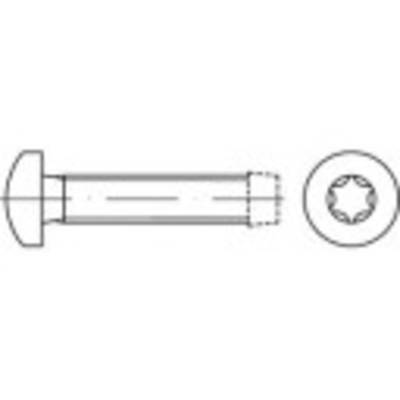 TOOLCRAFT  141286 Self-tapping screws M8 40 mm Star DIN 7500   Steel zinc galvanized 100 pc(s)