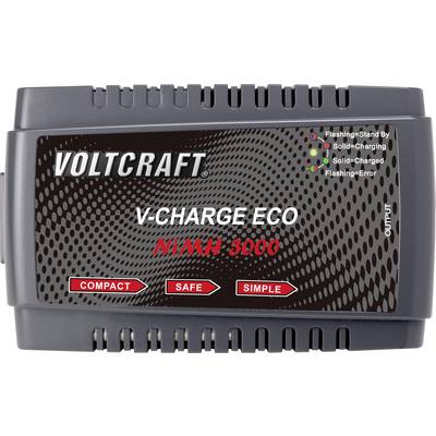 VOLTCRAFT V-Charge Eco NiMh 3000 Scale model battery charger 230 V 3 A NiMH, NiCd 