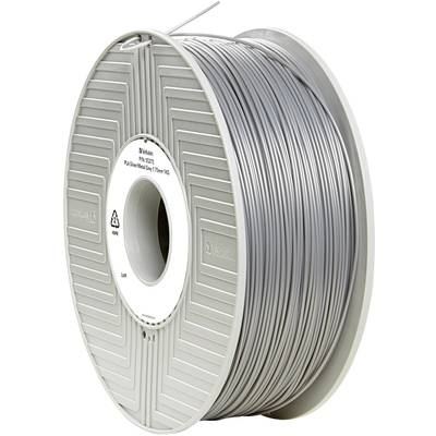 Verbatim 55275 PLA Filament Filament PLA  1.75 mm 1 kg Silver-metallic (matt)  1 pc(s)
