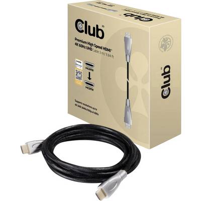 A packaging and an HDMI cable. On the packaging it reads: 'Premium High Speed HDMI 4K 60Hz UHD, Cable 3m / 9.84ft'.
