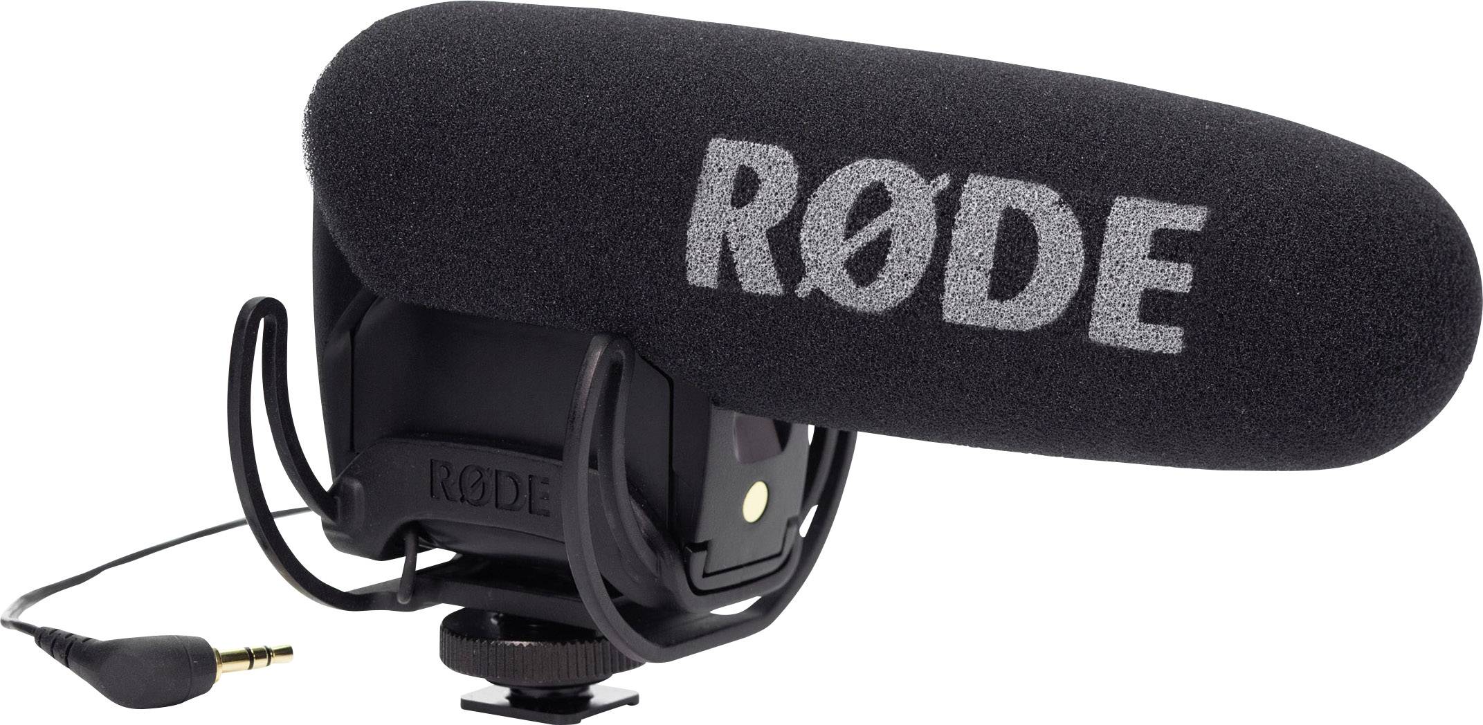 RODE Microphones VideoMic Pro Rycote Camera microphone Transfer type:Corded incl. pop filter, incl. cable, Hot shoe mount