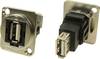 XLR Adapter USB A socket 2.0 USB A socket 2.0 Adapter, built-in CP30208NM CP30208NM Cliff Content: 1 pc(s)
