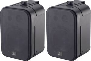 Renkforce Control 250 Outdoor speaker 30 W IP54 Black 1 Pair