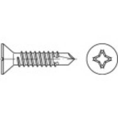 TOOLCRAFT 141503  Self-tapping screws 4.2 mm 22 mm Phillips DIN 7504   Steel zinc galvanized 1000 pc(s)