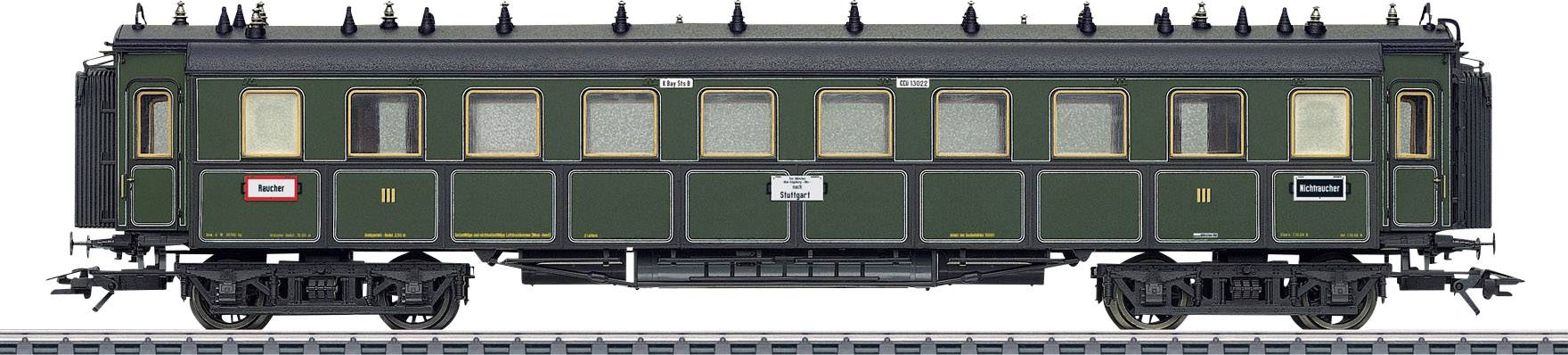 Märklin 41359 Personenwagen Schnellzugwagen Ccü 3.Kl K.Bay.Sts.B Spur H0 Märklin 41359 Personenwagen Schnellzugwagen Ccü 3.Kl K.Bay.Sts.B Spur H0