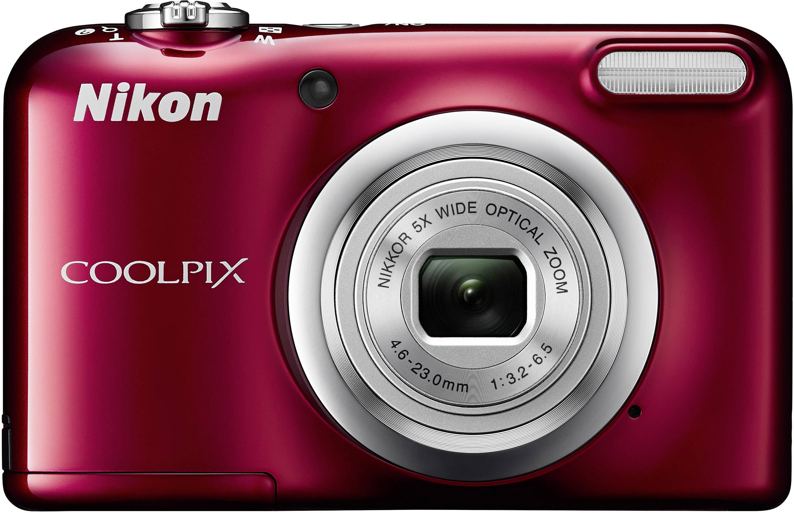 Nikon Coolpix A10 Digital camera 16.1 MP Optical zoom: 5 x Red | Conrad.com