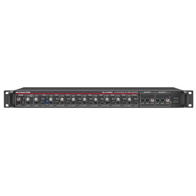 Monacor PA-1414MX PA preamplifier 10-channel