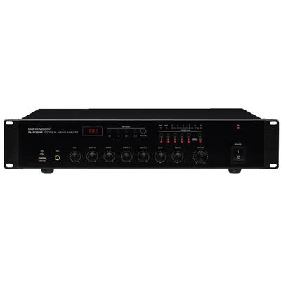 Monacor PA-312DMP PA amplifier 120 W 5-channel 
