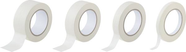 TOOLCRAFT 93038c192 93038c192 Masking tape set White 4 pc(s)