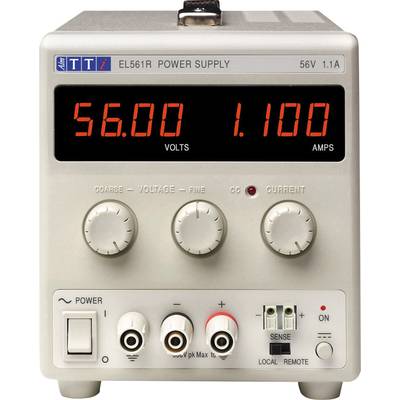 Aim TTi EL561R Bench PSU (adjustable voltage)  0 - 56 V DC 0 - 1.1 A 60 W   No. of outputs 1 x