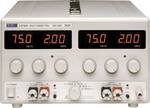 2-channel laboratory power supply aim TTi EX 752 M, 150 V, 75V/2A, 4A, 300W
